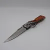 AK47 Gun Shaped Hunting Knife 440 Steel Blade Rosewood Handle Tactical Folding Knives Camping Multifunction Survival Knife EDC Too3410886