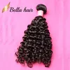 4pcs 11A Virgin Cap Caspi di capelli Brasile peruviano peruviano non trasformato I capelli umani intrecciati in onda riccia il colore naturale può essere tinto a 613 Bel5726598