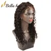 360 spetsperuker deep wave brasilianskt människohår peruker 130 150 180 densitet bella hår julienchina bella virgin hår