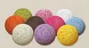 Modern Art Deco LED Round Shape Cotton Lamp Shade Colorful Table Lamps for Home Hotel Room Decor