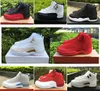 2018 12 OVO neue Weiße Turnhalle Rotes Taxi Blaue Wildleder Grippe Spiel herren basketball schuhe billig Schwarz Nylon PSNY basketball turnschuhe