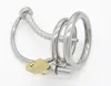 Metal Male Chastity Devices Cock Cages with Catheter Catheters & Sounds Lock Penis Ring Cage Plug Sex Toys for Men