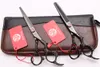 Z9005 6 "440C różowy klejnot czarny smok uchwyt profesjonalny ludzki nożyczki do włosów cięcia lub przerzedzenie nożyce fryzjerskie narzędzia do stylizacji fryzjerskich