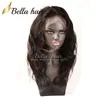 Bella Hair® 8A 버진 인간 머리카락 360 레이스 정면 폐쇄 22 "* 4"탄성 밴드 바디 웨이브 표백 매듭