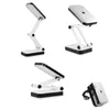 Table Lamps Portable Eye Protection LED Desk Lamp,Reading Light,Foldable &Rechargeable,2 Brightness Settings white