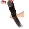 Hannah product Brazilian Lace Closure Straight 3 Part Brazilian Straight Virgin Human Hair Closure Piece Brazillian Clousure Hair