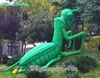 4m Bug's Life Insect Mantis Green Inflatable Mantis Old Manny Magician Animal Balloon For Park And Zoo Decoration