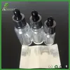 2000 pièces joints d'emballage rétractables en PVC transparent pour 5 ml 10 ml 15 ml 20 ml 30 ml 50 ml pour bouteilles compte-gouttes en verre liquide e manchon rétractable étiquette film rétractable