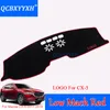 For Mazda CX-5 2017-2018 High/Low Mach Silicone Dashboard Mat Protective Interior Photophobism Pad Shade Cushion Car Styling