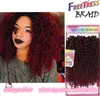 3x short curly hair styles freetress deep wave twist crochet hair jerry curly savana box braids ombre braiding hair extensions