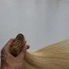 613 cabelo loiro tecer reto VIP Beleza cabelo 100g cabelo humano crochet maiúsculas 1 pcs 613 cor loira pacotes