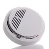 Rilevatore di fumo Allarme Sensore di sistema Allarme antincendio Rilevatore di fumo senza fili Sicurezza domestica Alta sensibilità LED stabile a batteria 9V bianco