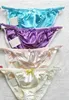 high Quality 100% Silk Women's lady String Bikinis Panties sizeS M L XL XXL 26 -41 317L