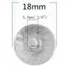핫 크리스탈 18mm 청크 스냅 버튼 진저 스냅 쥬얼리 믹스 스타일 아로마 테라피 로터 에센셜 오일 디퓨저 맞는