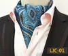 Mode cravat lyx män bröllop formell cravat brittisk stil gentleman neckerchief neck ties passar halsdukar företag slips