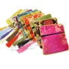 Cheap Small Zipper Craft Bag Coin Purse Tassel Chinese Silk brocade Jewelry Bracelet Bangle Storage Pouch Gift Packaging 5pcs/lot