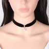 15 styles 2017 Choker Hot colliers en forme de coeur gothiques européens et américains Chokers colliers de déclaration en cachemire coréen
