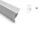 50 X 1M sets/lot V shape aluminium led profile and 120 corner led wall extrusion for outer wall lighting