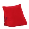 Almofada de cunha triangular preenchida alternativa, macia, firme, para cama, sofá, encosto, leitura, veludo, pacote de 1 cor sólida 6968189
