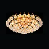 Luxury Multideck Crystal Living Room Ceiling Lamp Grape Crystal Round Top Study Room Parlor Ceiling Light Bedroom Dining room Chandelier