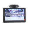 DIYKIT 5inch 자동차 모니터 Rearview 모니터 + 방수 주차 레이더 센서 자동차 카메라 후면보기 카메라 주차 시스템 키트