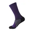 Chaussettes de basket-ball d'élite professionnelles chaudes Chaussettes de sport athlétiques longues au genou Hommes Mode Compression Chaussettes d'hiver thermiques en gros