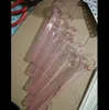 Mélangeur rose bongs accessoires transparents, Brûleur à l'huile Tuyaux en verre Tuyaux d'eau en verre Tuyaux d'huile de fumer avec Dropper Glass Bongs A