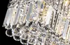 New Modern Contemporary Crystal Pendant Light Ceiling Lamp Chandelier Lighting length 47 2 inch 120cm LLFA263b