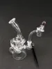 Glas Hookah Transparent Oil Rig Rökning Rör, 14mm Joint Välkommen till beställning