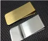 Stal nierdzewna Brass Money Clipper Portfel Clip Clamp Card Uchwyt