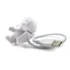 Novelbelysning ledde yttre rymden astronaut USB Night Light Switch Creative Nightlight Light