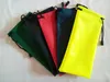 Best Selling 18*9cm waterproof sunglasses pouch soft eyeglasses bag glasses case many colors mixed fee shipping WA1478