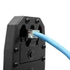 Rede RJ45 Cat5 RJ11 RJ12 LAN Fio de Cabo Crimper Crimp Ferramenta de Tira