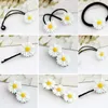 Daisy Elastic Hair Ring Rape Bands Clips de cabelo Ponytail para meninas Baby #T701