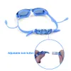 Lunettes de natation créatives avec bouchons d'oreille en Silicone, Protection Anti-buée UV pour adultes hommes femmes jeunes enfants 289y7123530