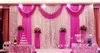 Hoge kwaliteit bruiloft achtergrond gordijn lovertjes goedkope bruiloft decoraties 6m * 3 m doek achtergrond scène bruiloft decor levert