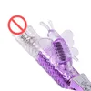 36 Modes Rotatif Poussée Lapin Vibrateur Papillon Clitoris Stimulateur G Spot Gode Vibrateur, Adult Sex Toys pour Femme
