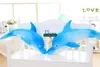 Dorimytrader NOVITÀ Bella 120 cm Grande simulato animale delfino peluche bambola cuscino 47039039 Morbido peluche blu del fumetto Kid4182778