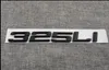 Black " 325L i " Number Trunk Letters Emblems Badges Sticker for BMW 3 Series 325Li