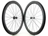 700C 50mm diepte racefiets carbon wielset 25mm breedte clincher carbon wielen met powerway R36 hub UD matte afwerking2195