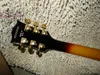 Mais novo Sunburst 3 captadores oco jazz guitarra ouro hardware atacado guitarras quente