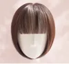 Nouvelle pleine densité dentelle cheveux fermeture Extension de cheveux raides Base en soie courte coupe Bob coiffure partie libre Clip dans les cheveux Toupe