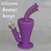 10.4 "Altura Silicone Bong Silicon Hookah Shisha Bong Tubo de Água Portátil Hookahs também venda Plataformas de Silicone, esteiras/recipientes de silicone