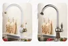 New Design Hot and Cold Kitchen Sink Faucets With Porcelain Decorated / Five Styles Kitchen Taps HS338/Multifunctional wrench