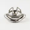 Super Short Male Chastity Device 1.57" Male Cock Cage BDSM Stainless Steel Chastity Cage Sex Toys