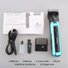 Kemei KM-731 Tondeuse à cheveux électrique professionnelle à la fois rechargeable et à batterie Tondeuse à cheveux Hommes Rasoir Tondeuse réglable sans fil