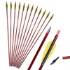 31" Archery Aluminum Arrows Recurve Bow and Compound Bow Aluminum Arrows for Outdoor Practice or Hunting