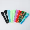 Silicone Downstem 14mm Female 18mm Male Air Cut 14F 18M Smoking Dropdown Glass Bongs Glass Water High Quality