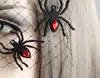 Halloween Black Net Veil with Spider Womens Prom Costume Masquerade Ball midnight party Mask Hen eyemask COS Witch devil fancy dre3486557