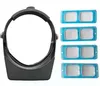 Бесплатная доставка новый 1.5 х / 2X / 2.5 х / 3.5 X Optivisor головы часы ремонт увеличительные очки лупа глаз